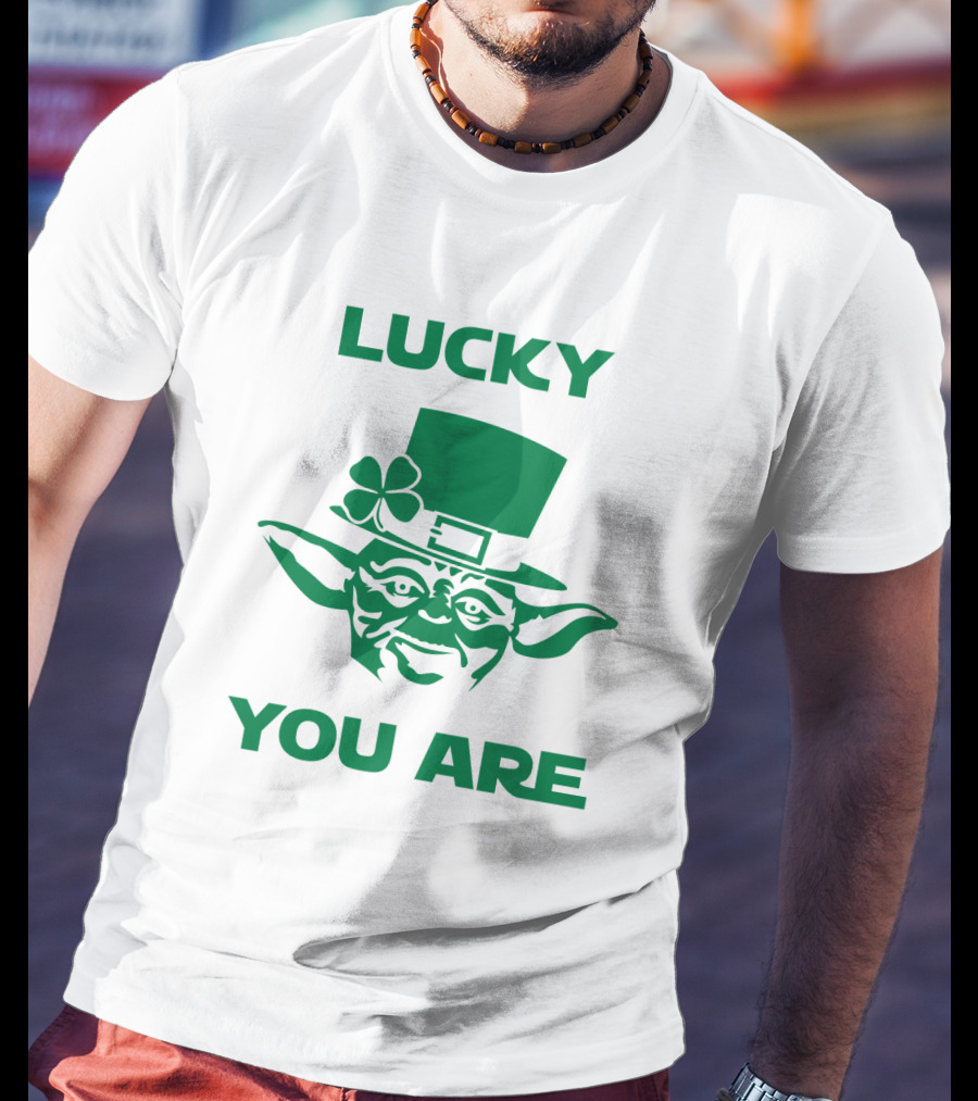 Yoda Irish Lucky You Are T-Shirt