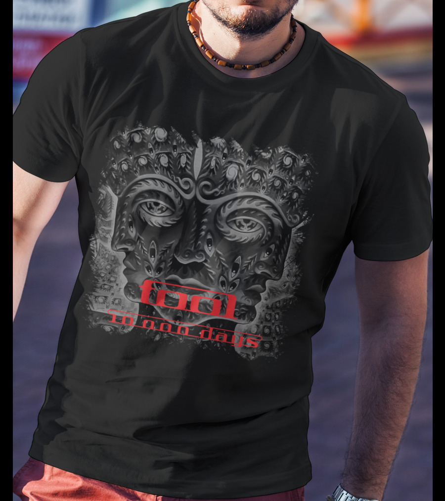 Tool 10,000 Days Psychedelic Mask T-Shirt