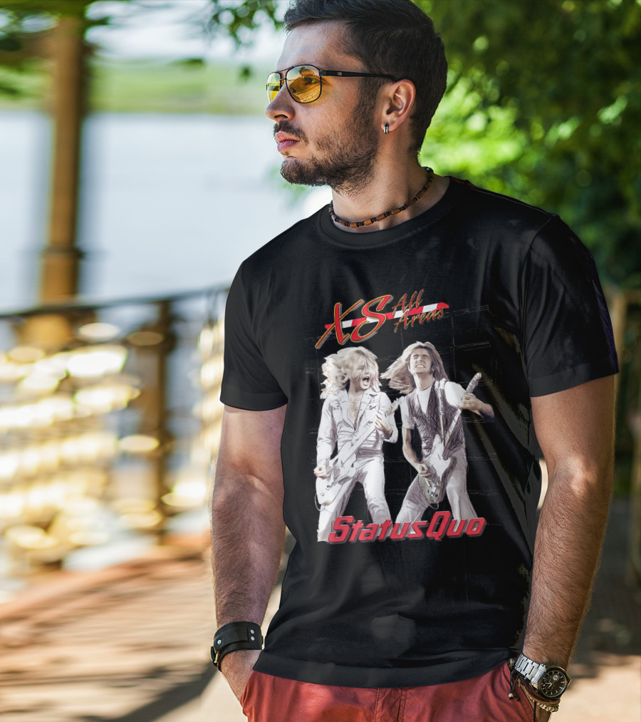 XS All Areas The Greatest Hits Status Quo T-Shirt