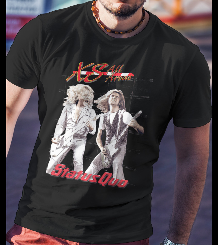 XS All Areas The Greatest Hits Status Quo T-Shirt