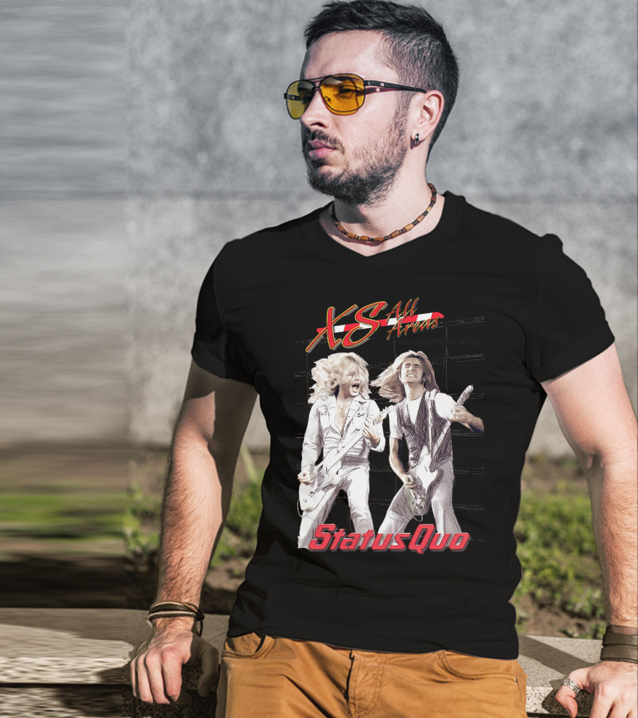 XS All Areas The Greatest Hits Status Quo T-Shirt