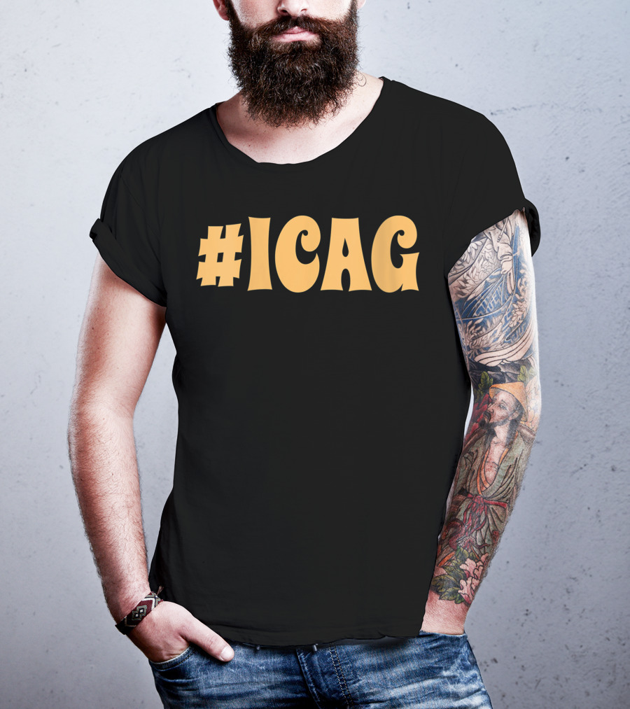 I Am With #ICAG Christian Chef Funny Meme Idea T-Shirt