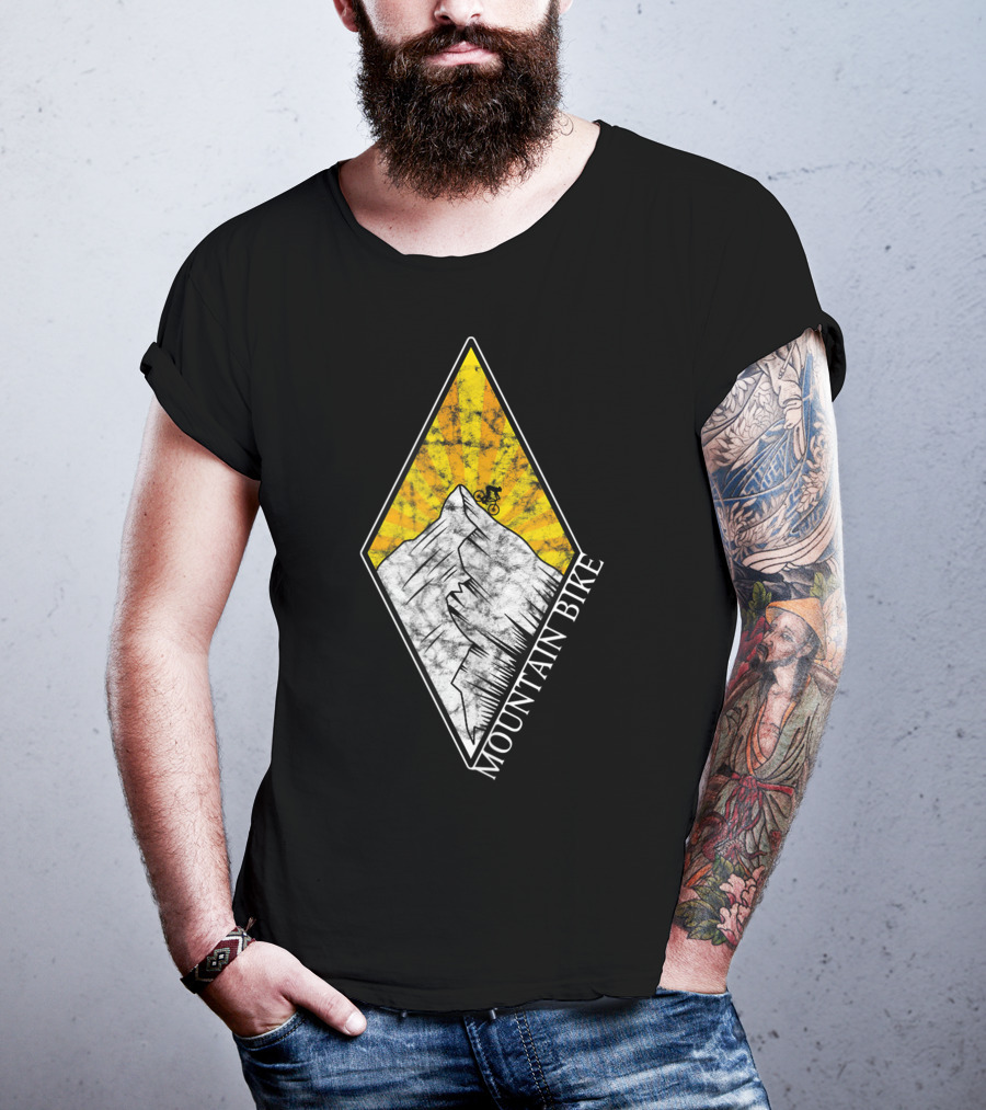 Mountain Bike MTB Fall Line Downhill Rider Adventure T-Shirt