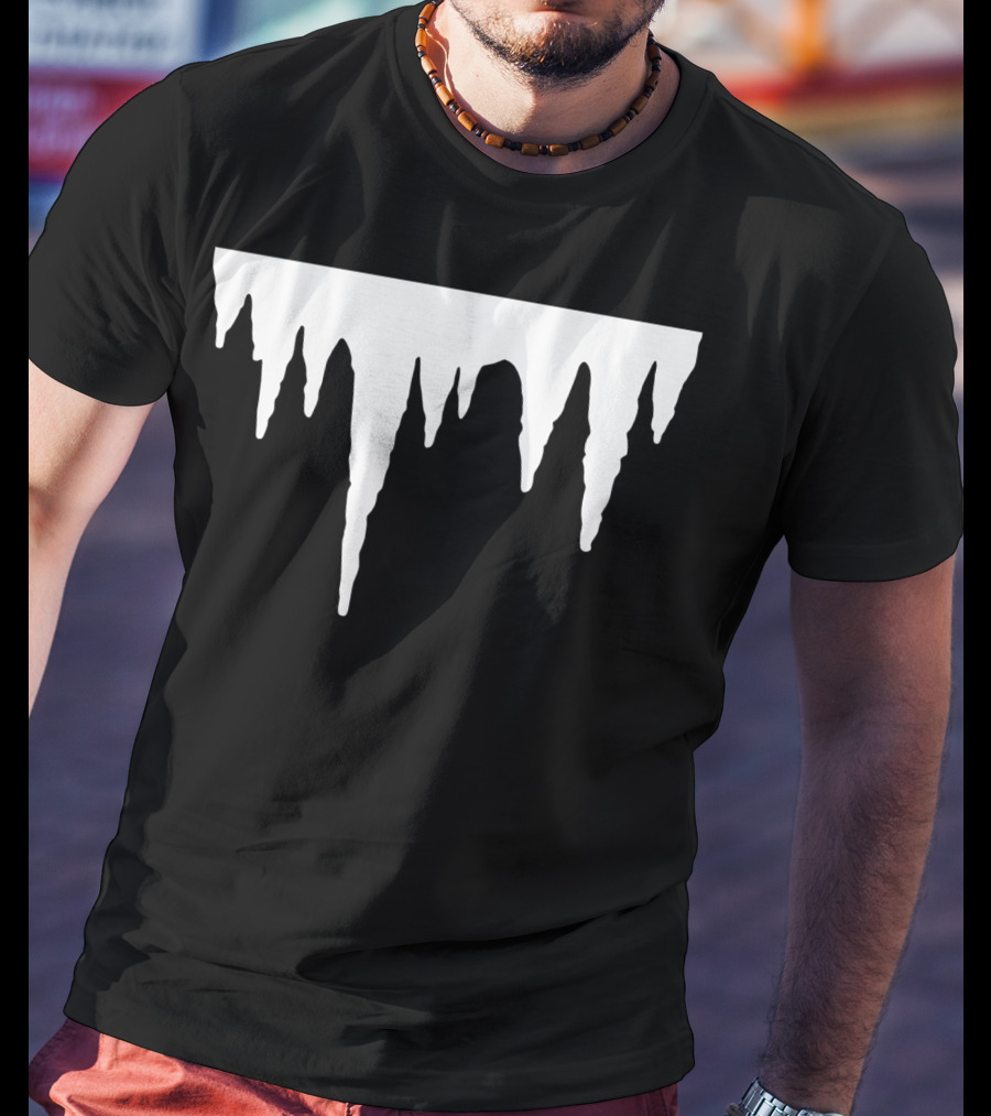 Stalactite Cave Exploration For Spelunkers And Cavers T-Shirt