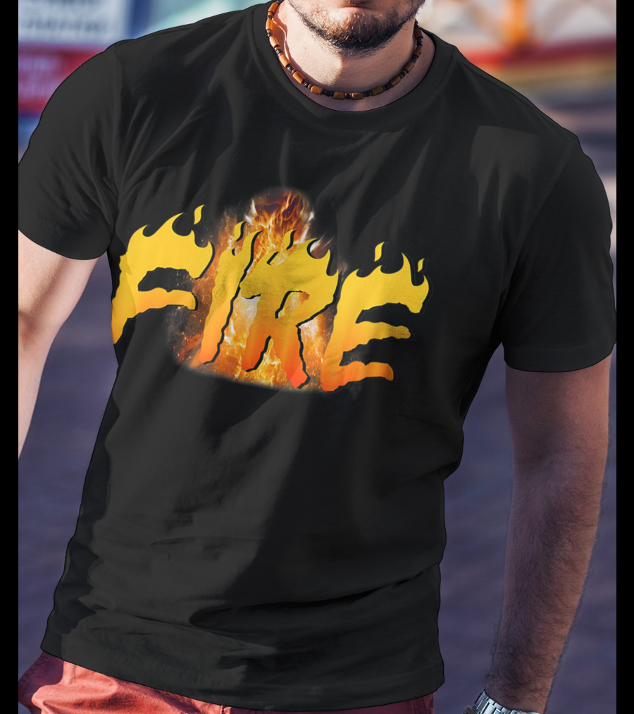Fire Dynamic Duo Matching T-Shirt