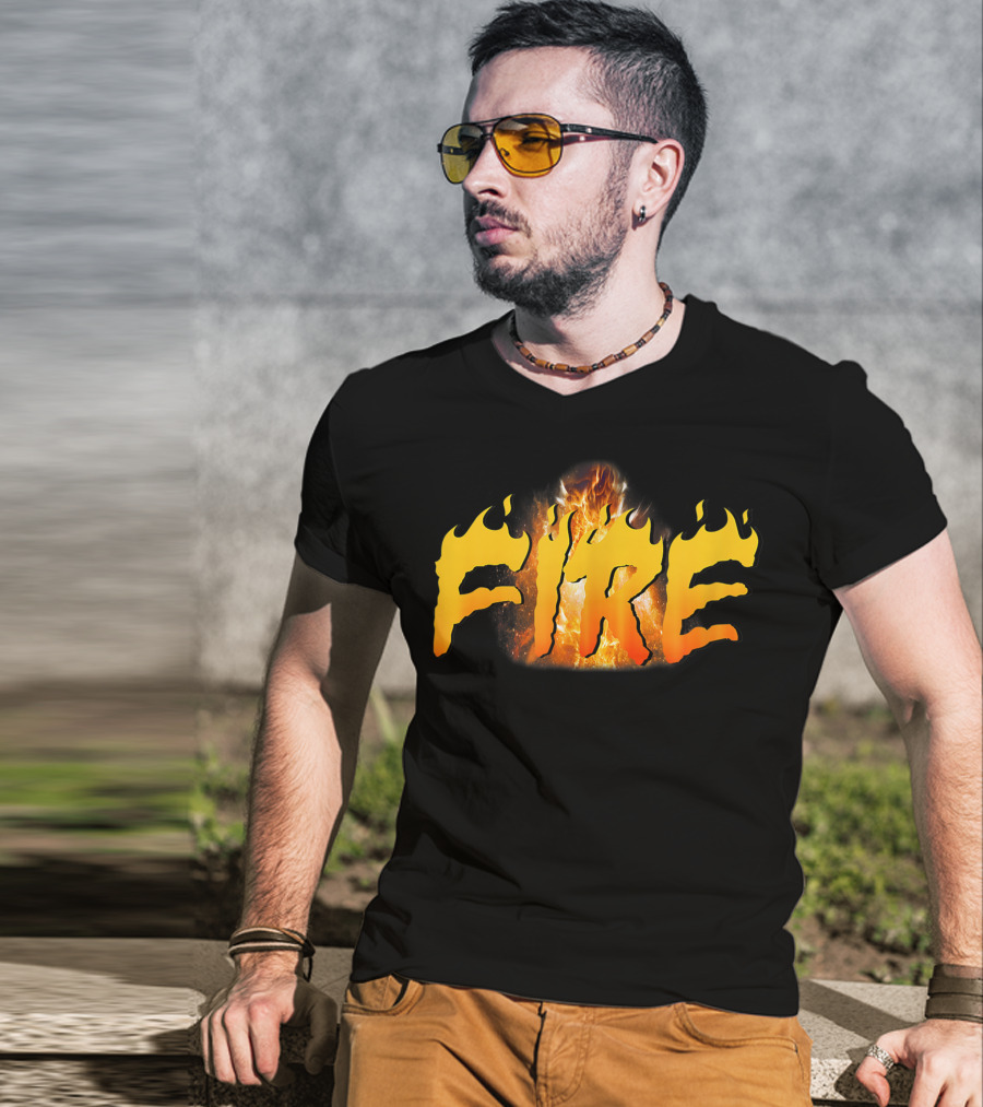Fire Dynamic Duo Matching T-Shirt