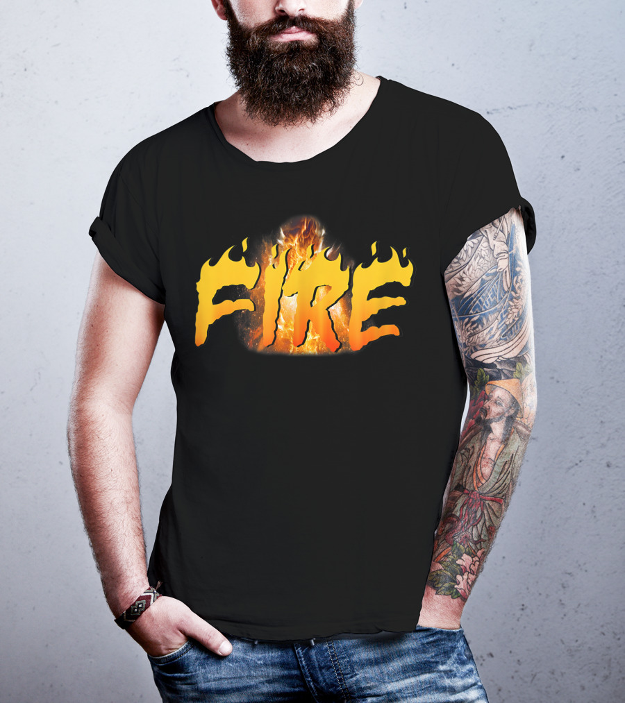 Fire Dynamic Duo Matching T-Shirt