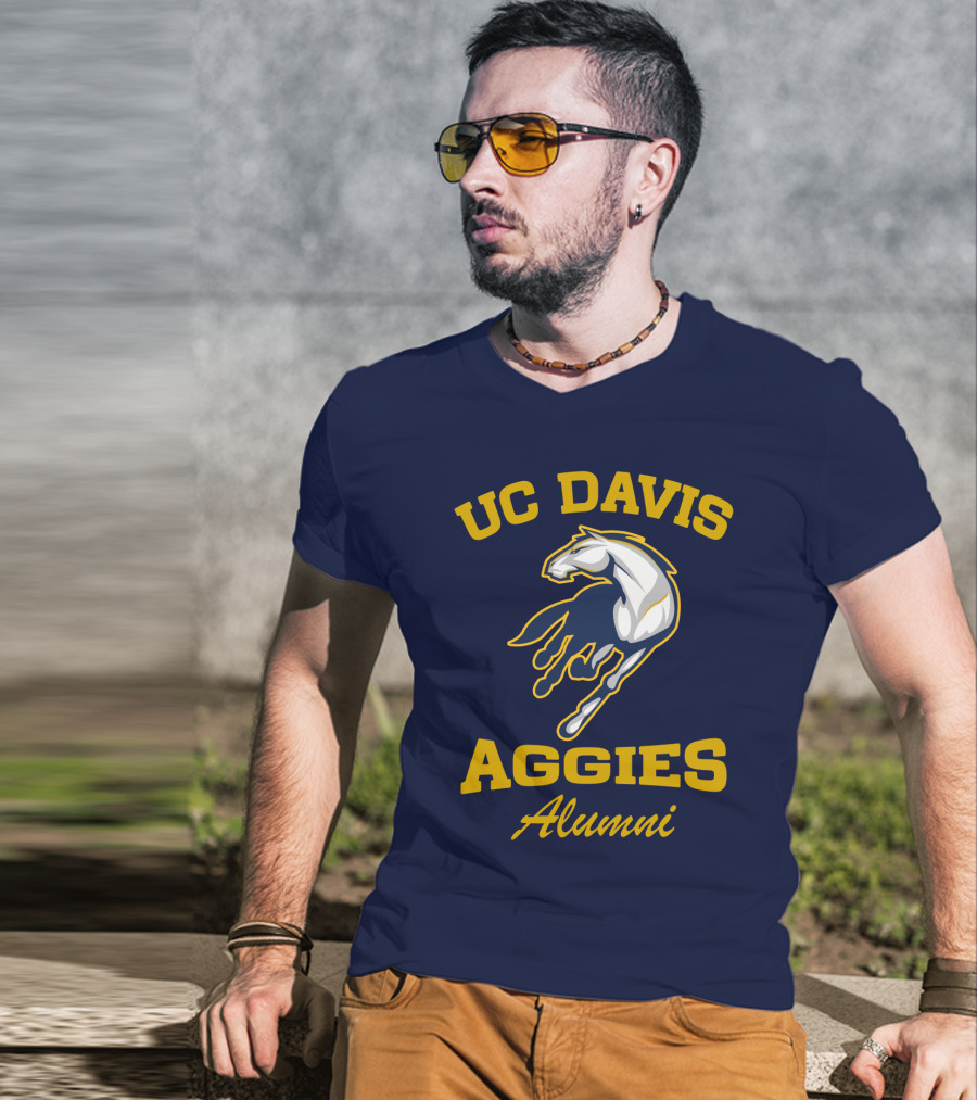 UC Davis Aggies Alumni Horse Emblem T-Shirt