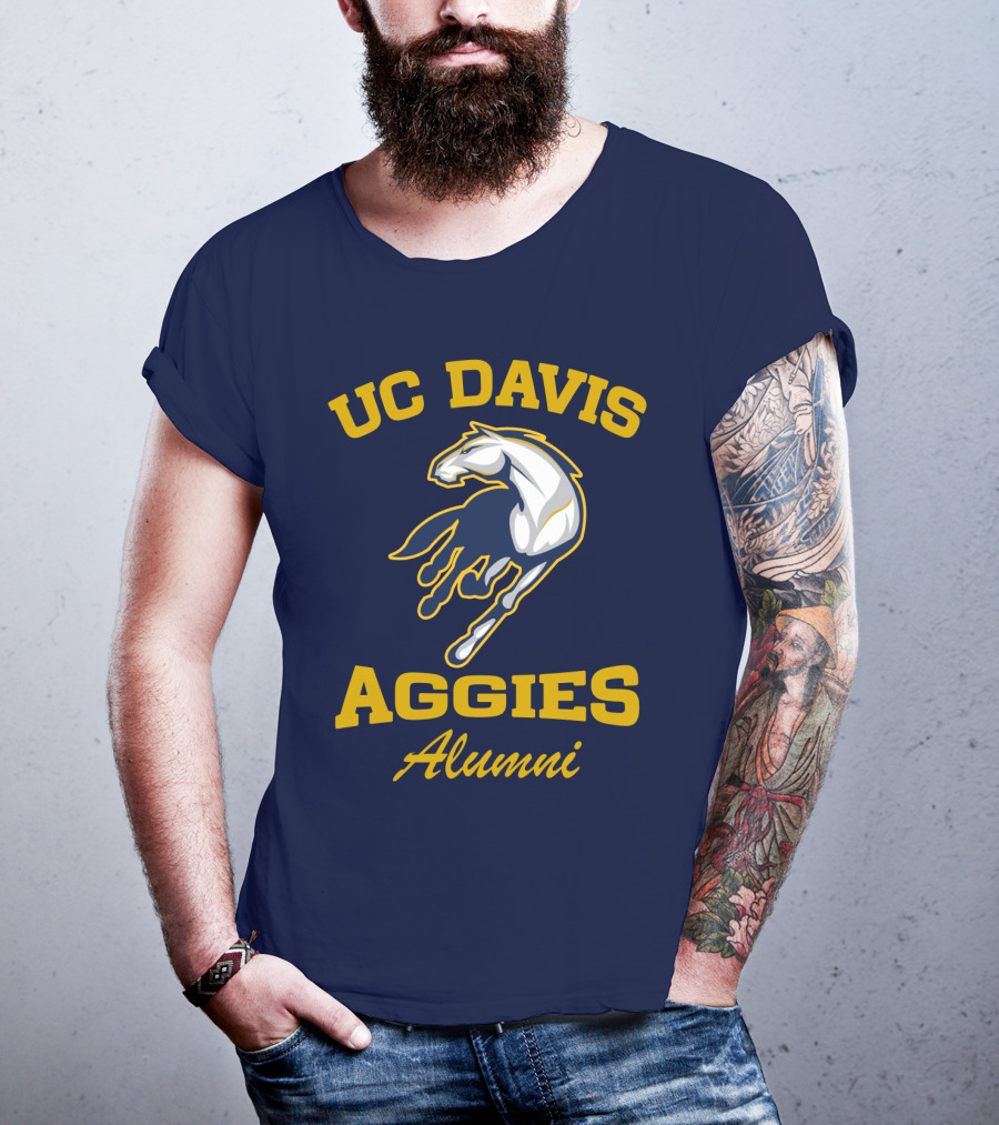 UC Davis Aggies Alumni Horse Emblem T-Shirt