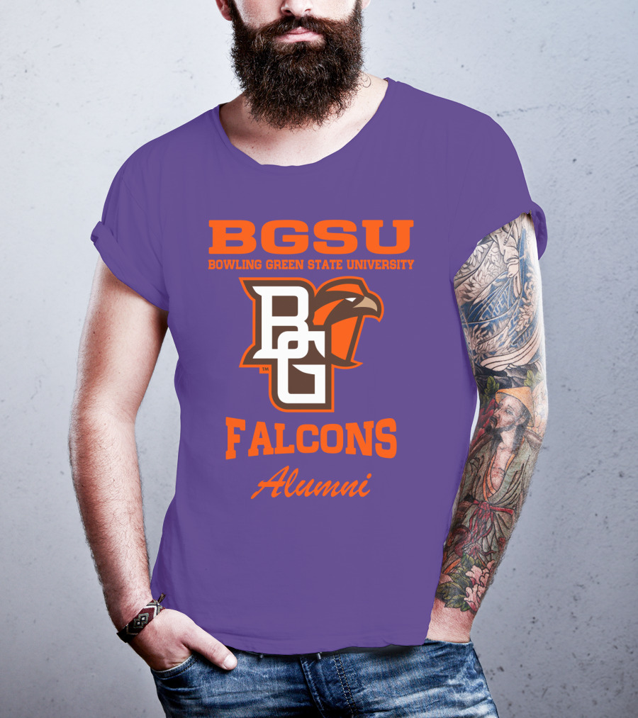 BGSU Bowling Green State University Falcons Alumni T-Shirt