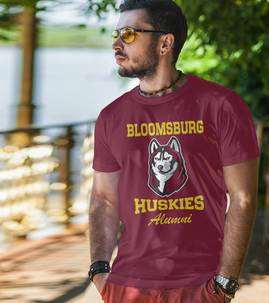 BLOOMSBURG HUSKIES ALUMNI T-Shirt