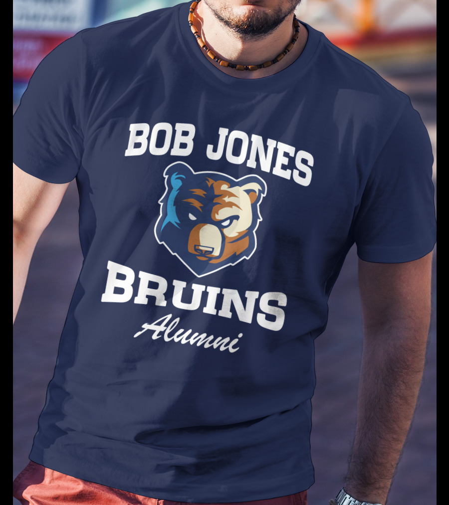 Bob Jones Bruins Alumni Bear Mascot T-Shirt