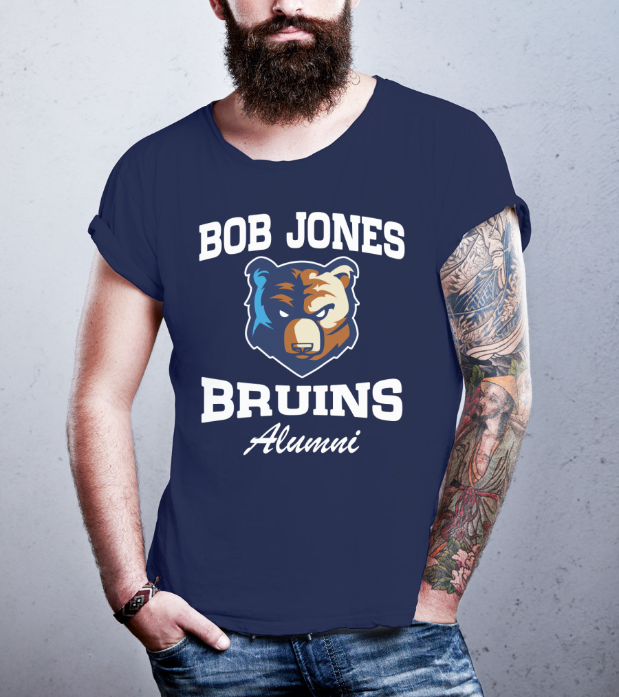 Bob Jones Bruins Alumni Bear Mascot T-Shirt