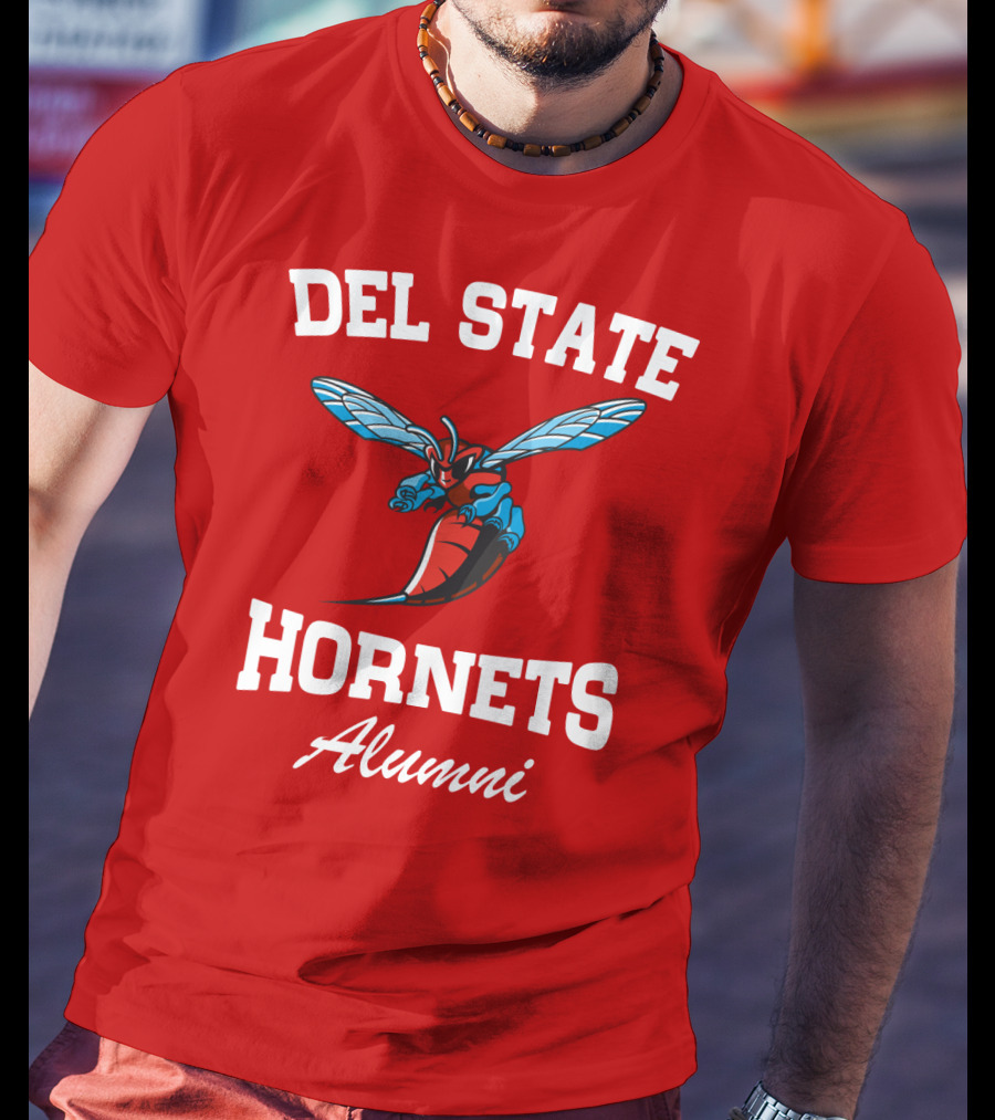 Del State Hornets Alumni T-Shirt