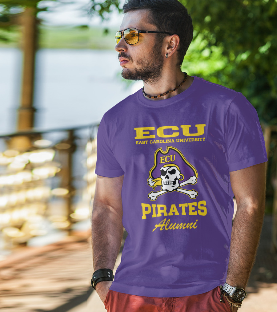 ECU East Carolina University Pirates Alumni T-Shirt