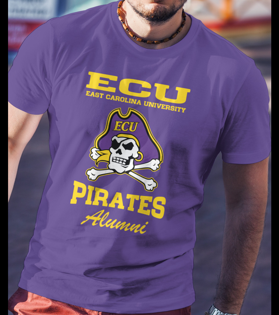 ECU East Carolina University Pirates Alumni T-Shirt