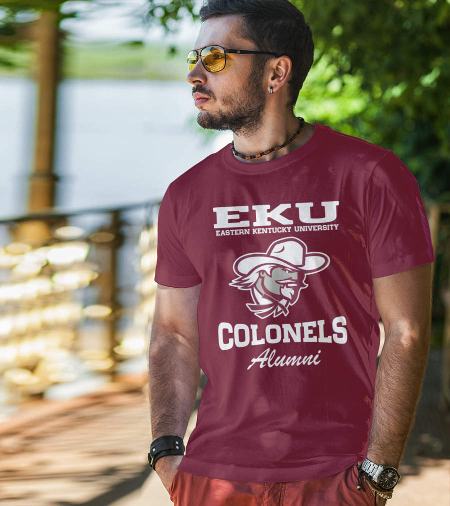 EKU Eastern Kentucky University Colonels Alumni T-Shirt