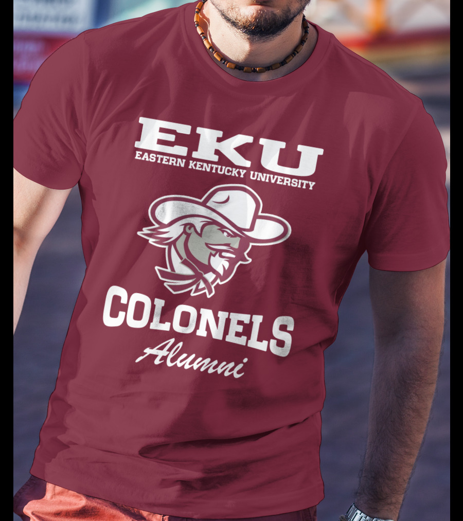 EKU Eastern Kentucky University Colonels Alumni T-Shirt
