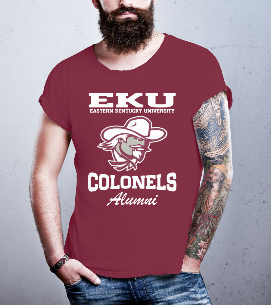EKU Eastern Kentucky University Colonels Alumni T-Shirt
