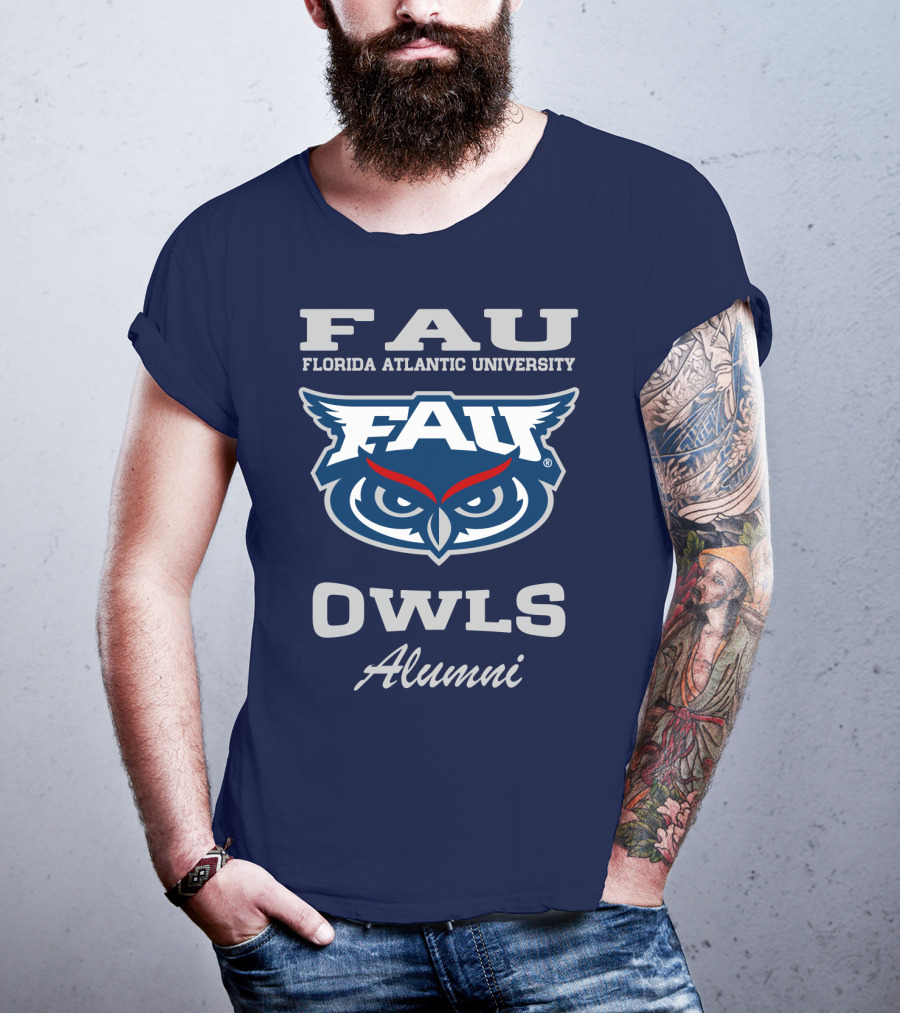 FAU Florida Atlantic University Owls Alumni T-Shirt