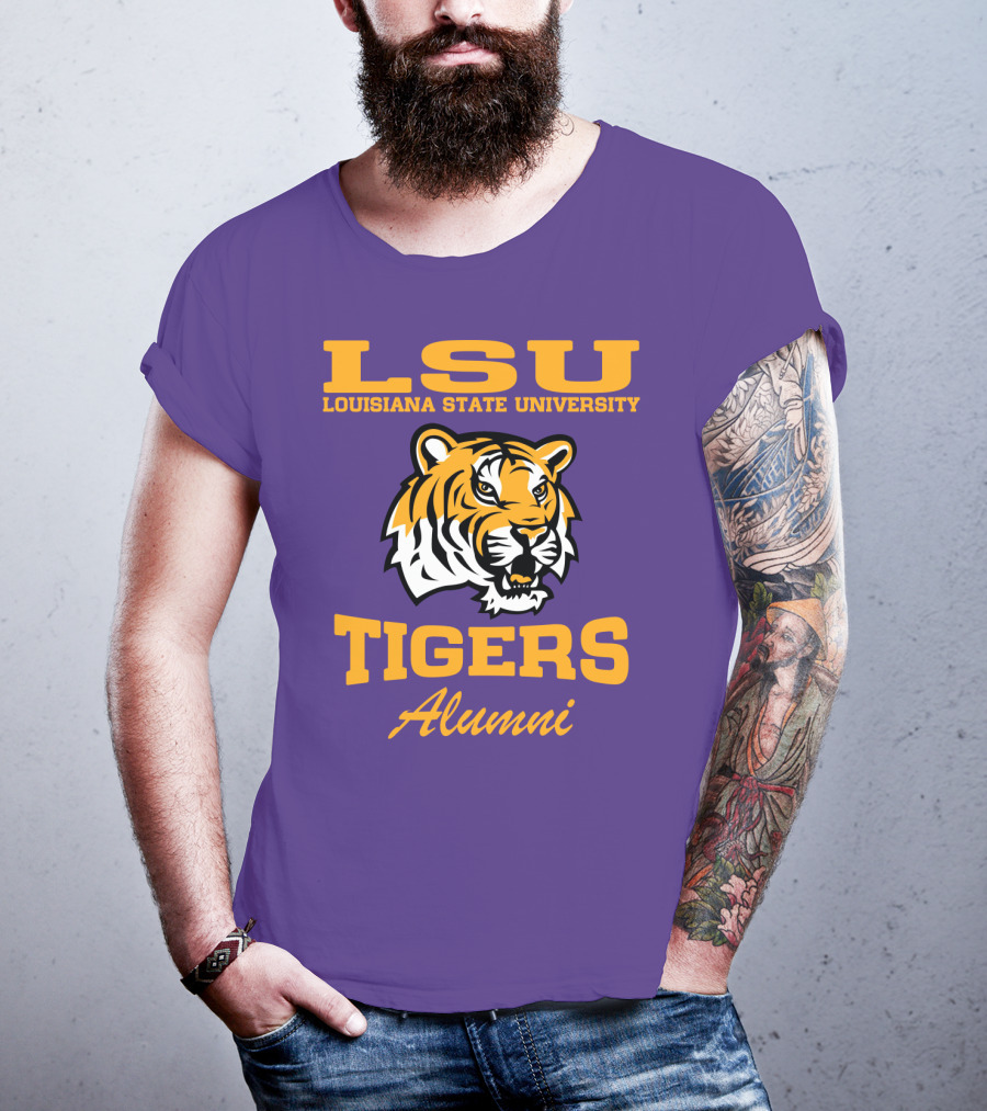 LSU Louisiana State University Tigers Alumni T-Shirt