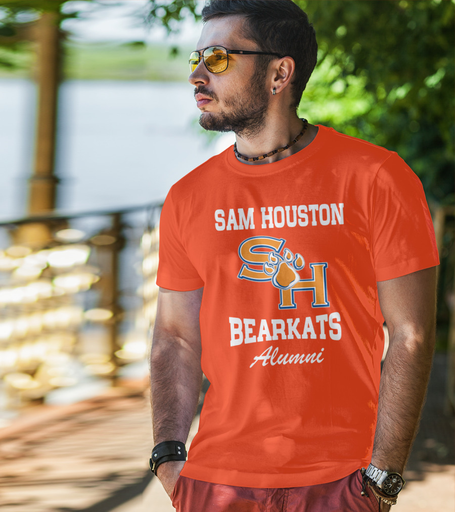 Sam Houston Bearkats Alumni SH Paw T-Shirt