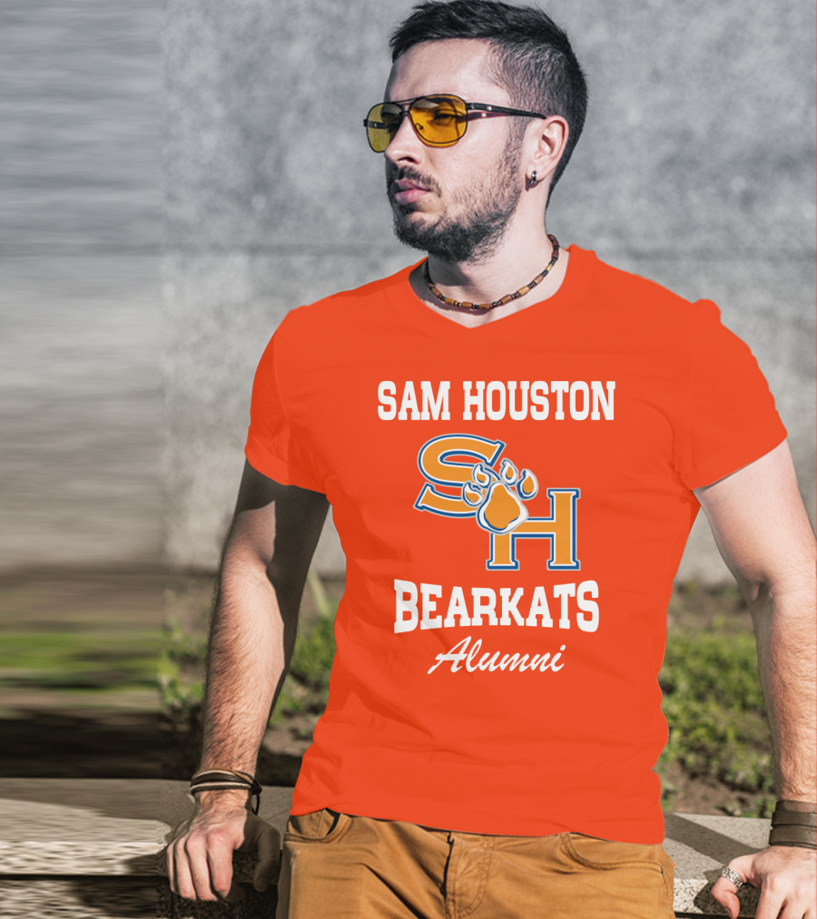 Sam Houston Bearkats Alumni SH Paw T-Shirt