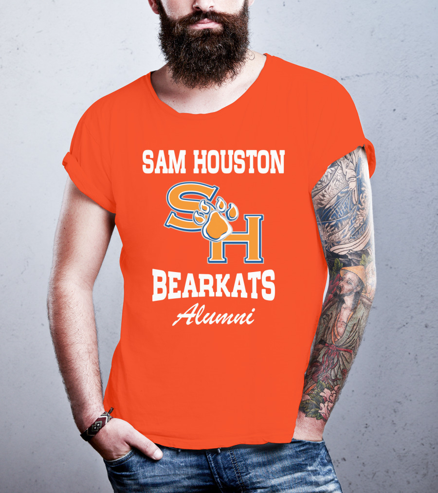 Sam Houston Bearkats Alumni SH Paw T-Shirt