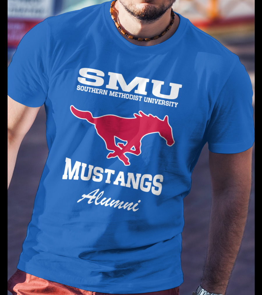 SMU Southern Methodist University Mustangs Alumni T-Shirt