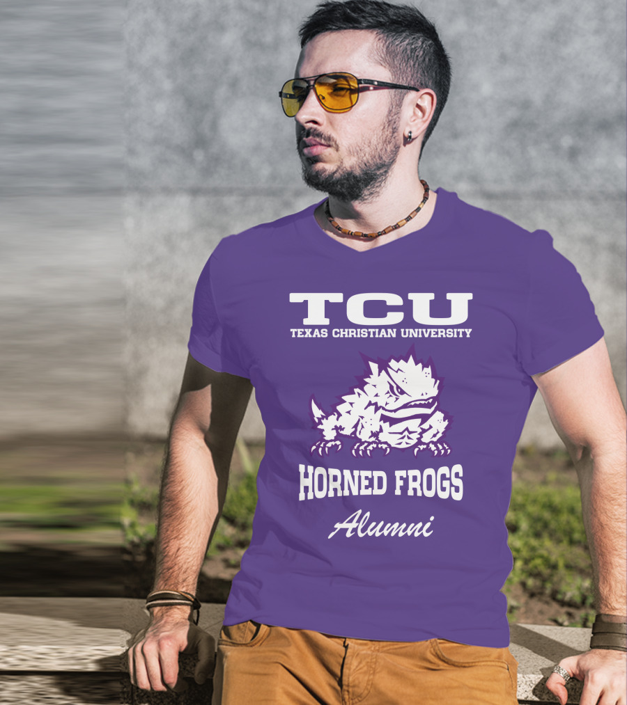 TCU Texas Christian University Horned Frogs Alumni T-Shirt