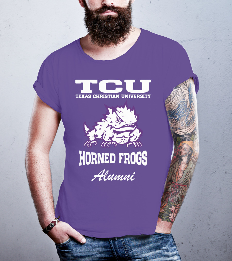 TCU Texas Christian University Horned Frogs Alumni T-Shirt