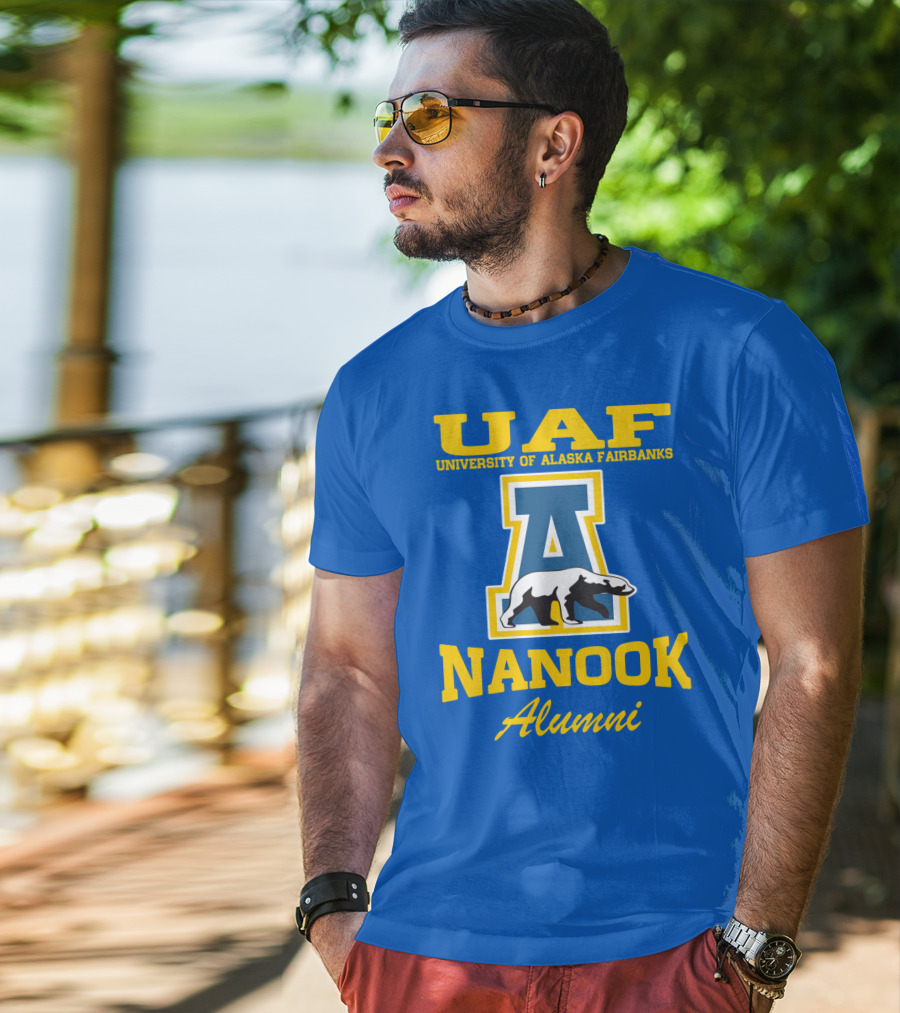 UAF University Of Alaska Fairbanks Nanook Alumni T-Shirt