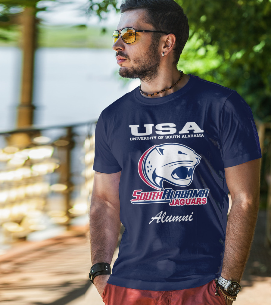 USA University Of South Alabama South Alabama Jaguars Alumni T-Shirt
