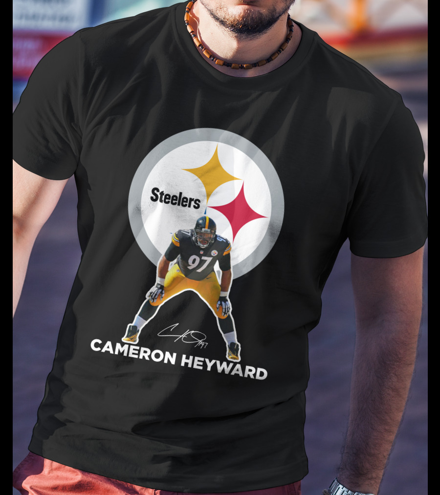 Cameron Heyward Pittsburgh Steelers 97 Nfl Player Signature T-Shirt