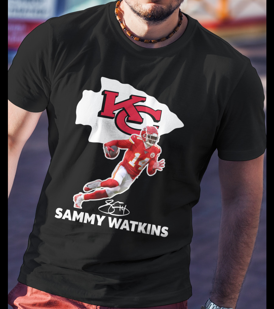 KC Sammy Watkins Kansas City Football Player 14 T-Shirt
