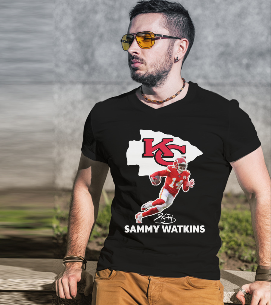 KC Sammy Watkins Kansas City Football Player 14 T-Shirt