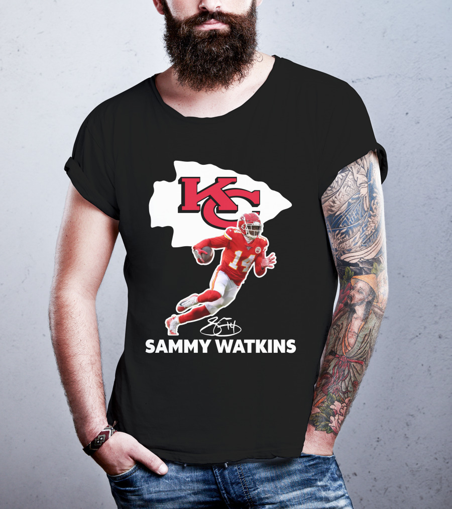 KC Sammy Watkins Kansas City Football Player 14 T-Shirt