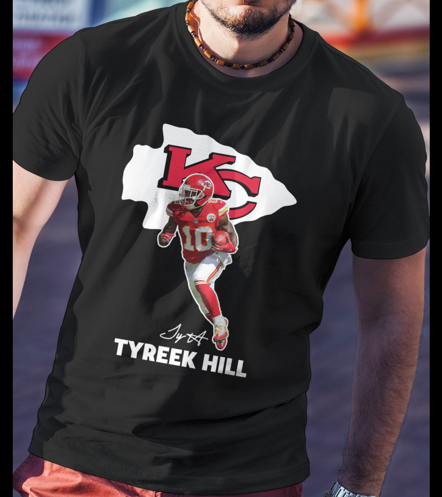 Tyreek Hill KC Football Legend T-Shirt
