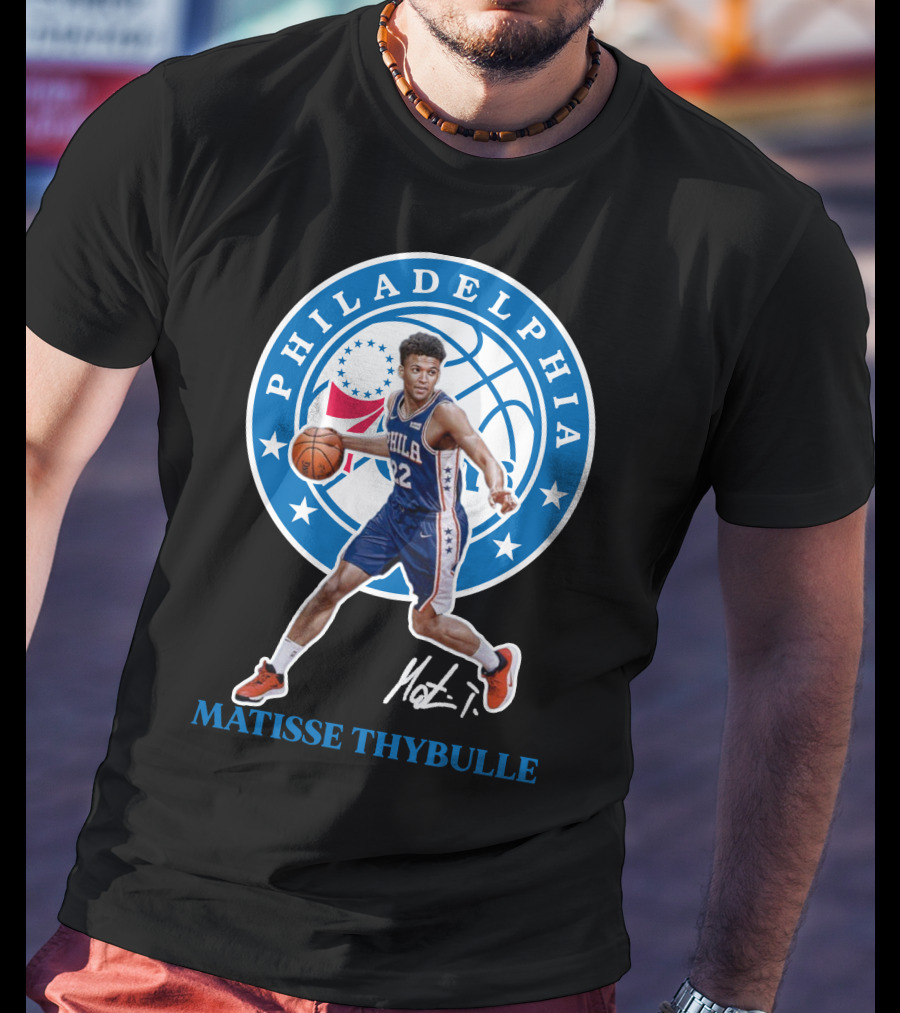 Philadelphia Basketball Matisse Thybulle Edition T-Shirt