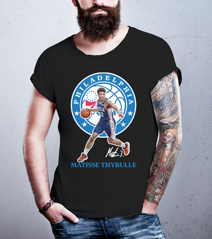 Philadelphia Basketball Matisse Thybulle Edition T-Shirt
