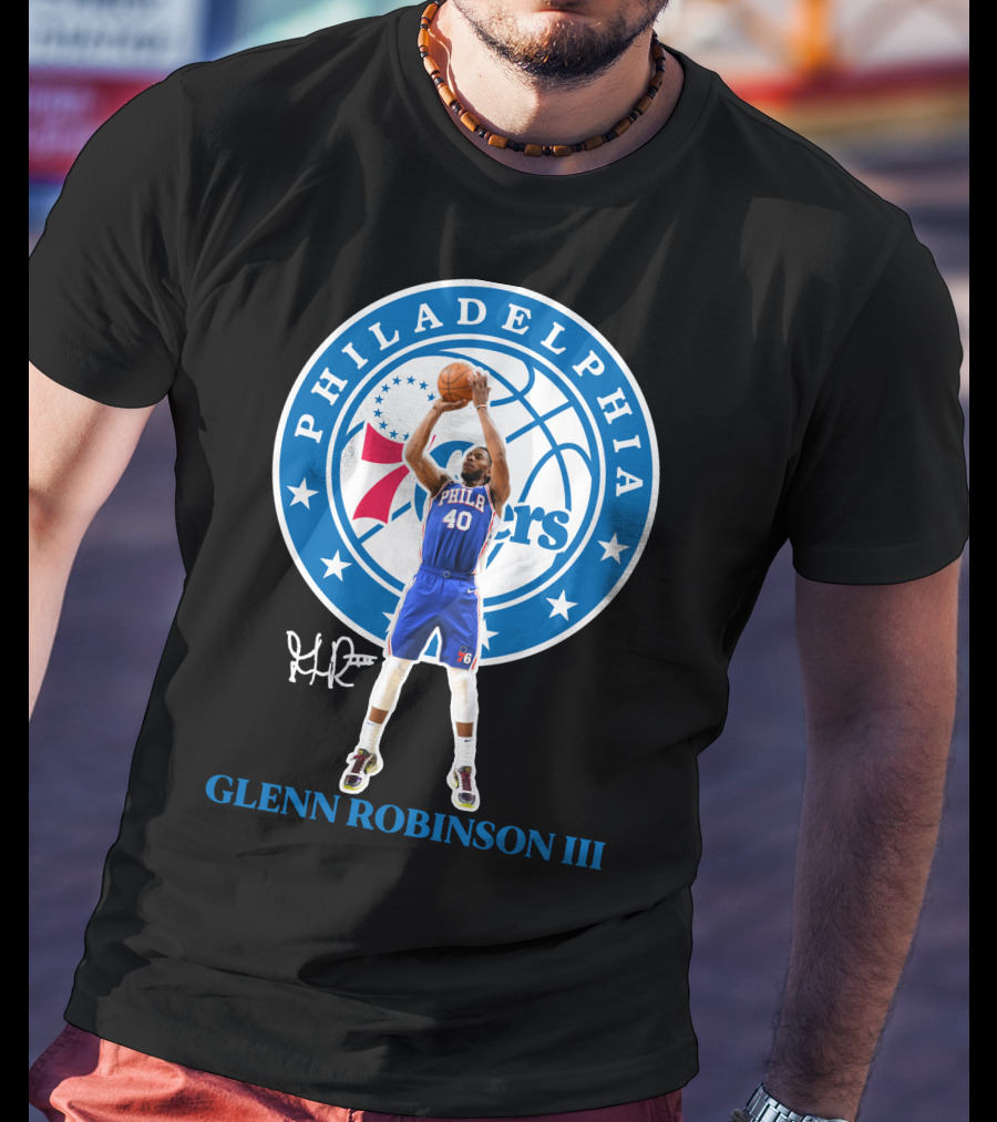 Philadelphia 76ers Glenn Robinson Iii T-Shirt