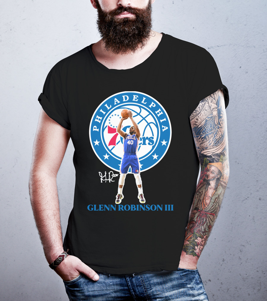 Philadelphia 76ers Glenn Robinson Iii T-Shirt