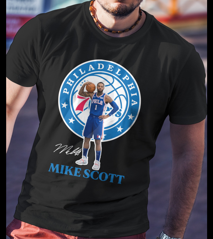 Philadelphia Mike Scott 76Er07 T-Shirt