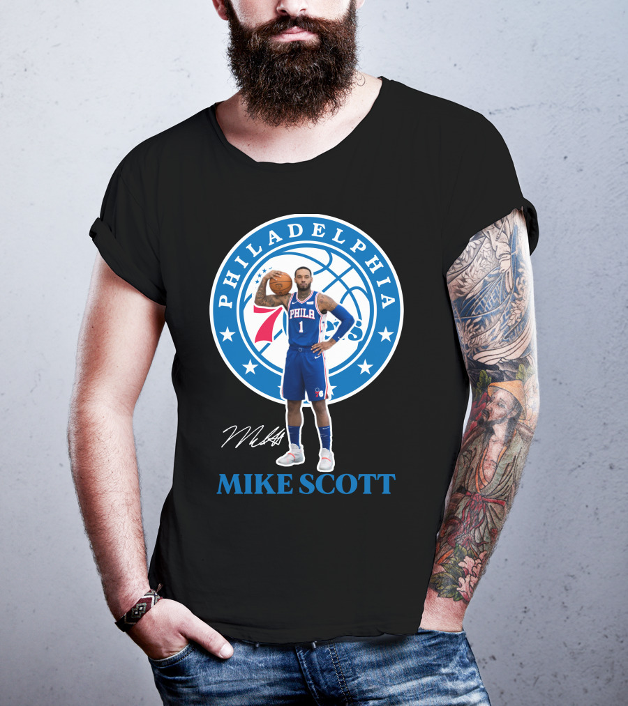 Philadelphia Mike Scott 76Er07 T-Shirt