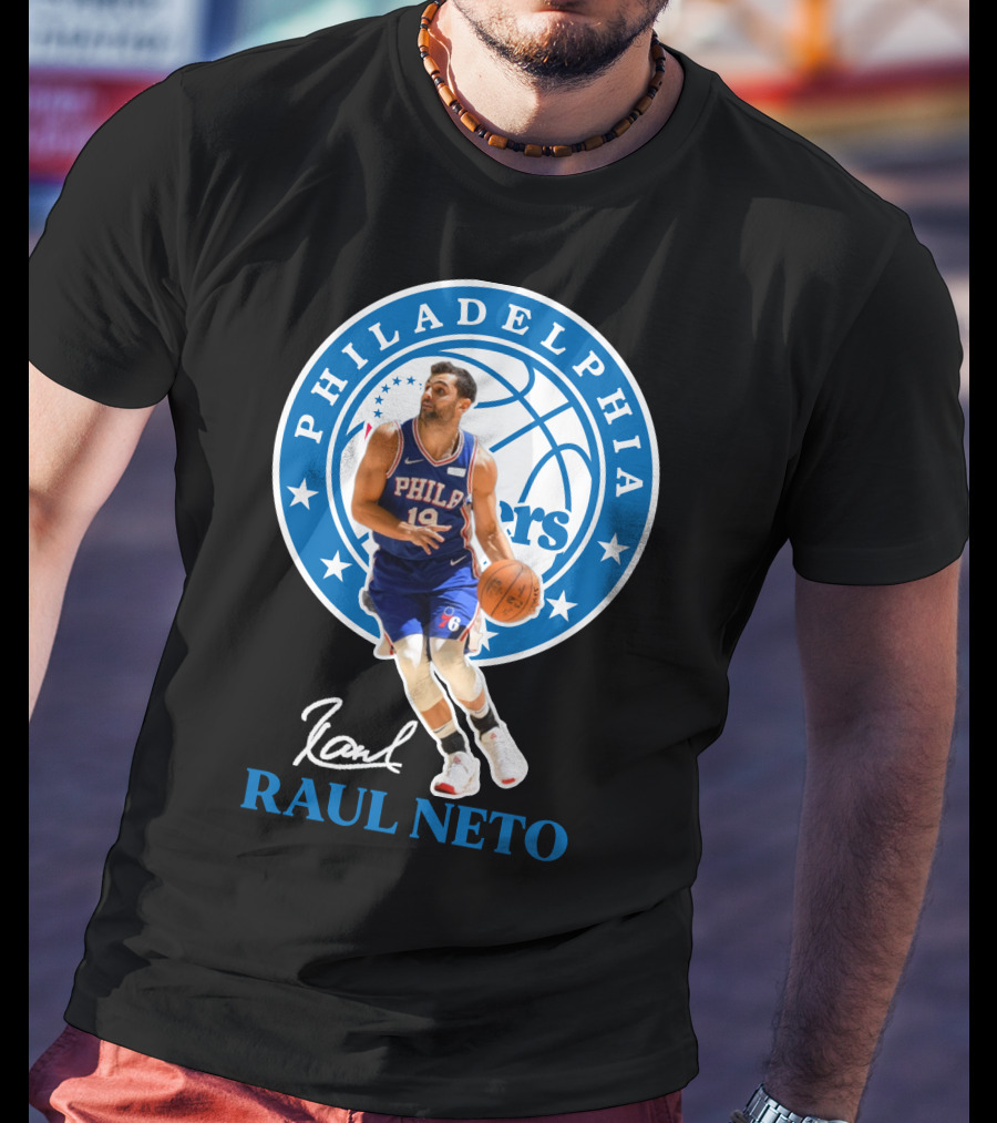 Philadelphia 76ers Raul Neto T-Shirt