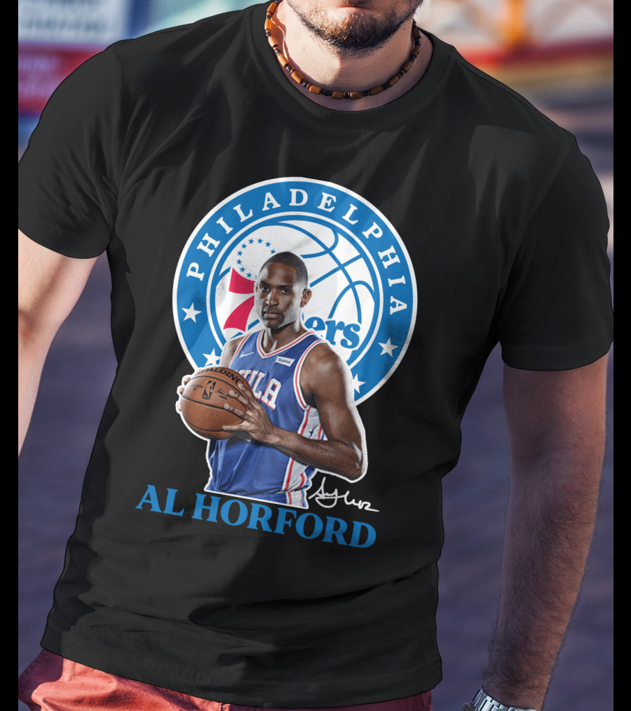 Philadelphia 76ers Al Horford Basketball T-Shirt
