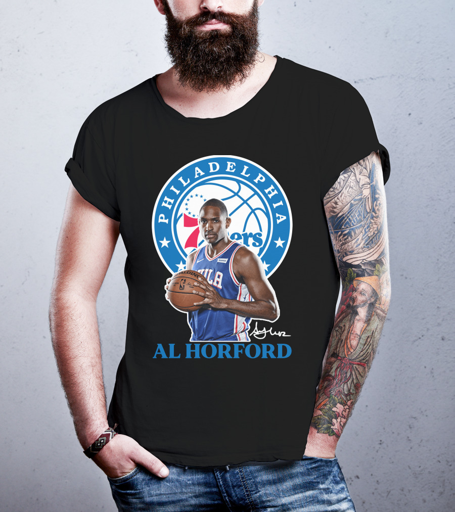 Philadelphia 76ers Al Horford Basketball T-Shirt
