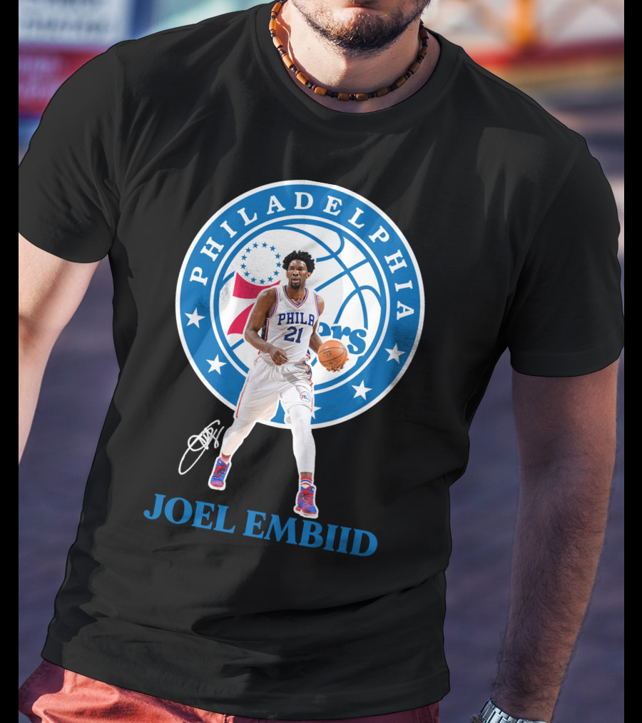 Philadelphia 76ers Joel Embiid T-Shirt