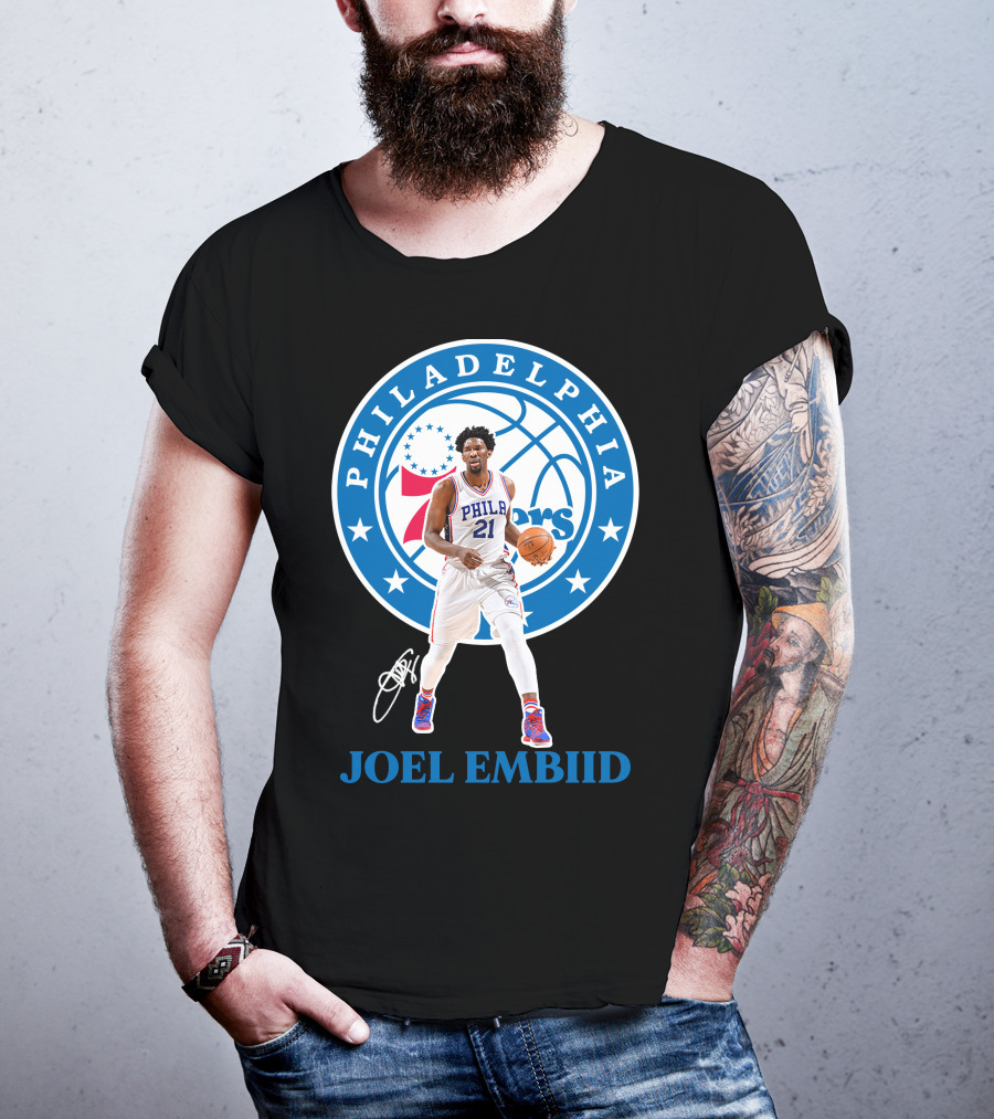 Philadelphia 76ers Joel Embiid T-Shirt