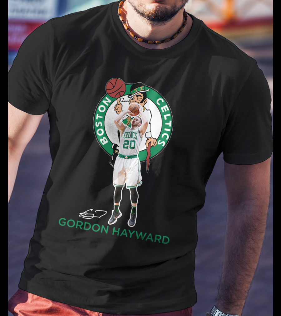 Boston Celtics Bc01 Gordon Hayward T-Shirt